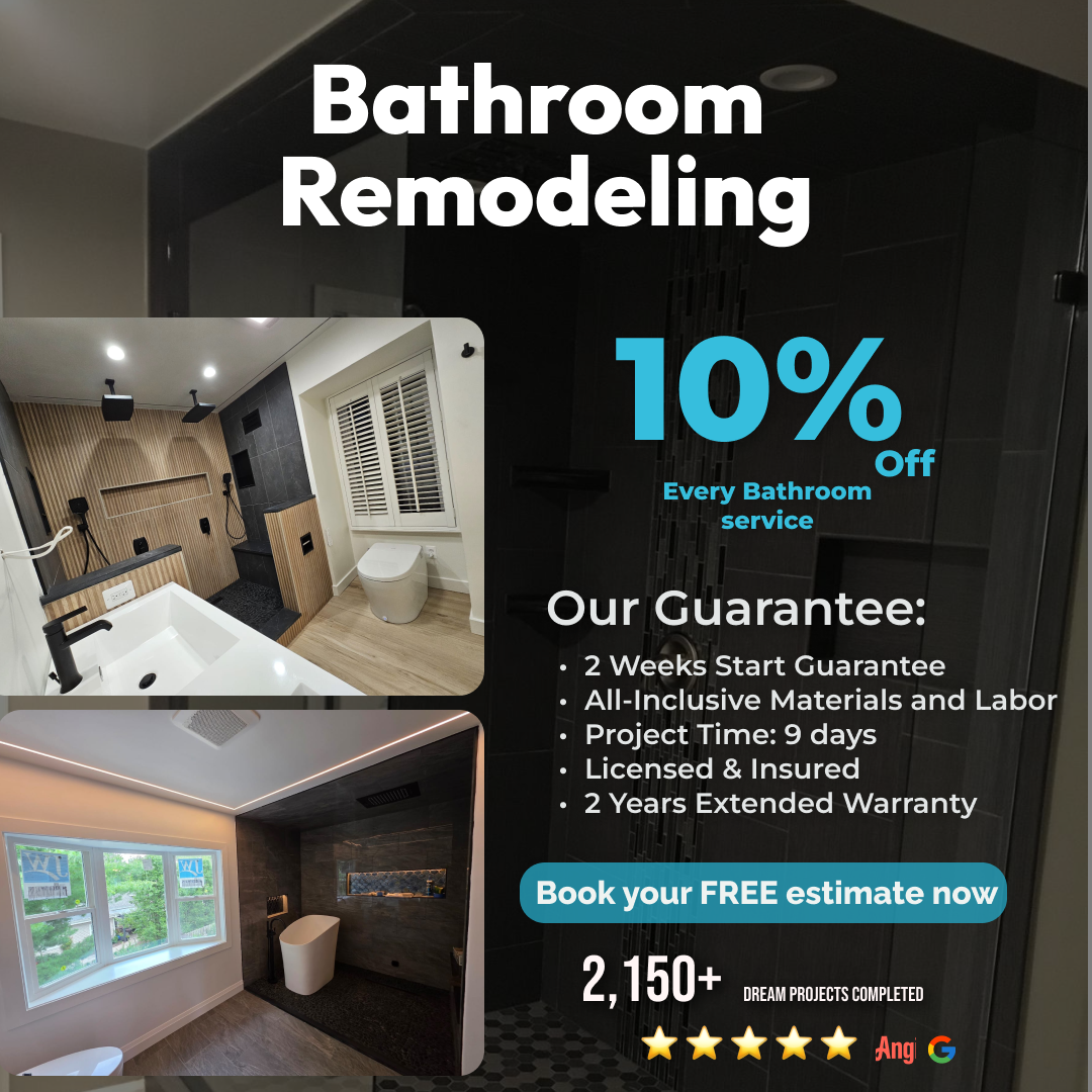 General Contractor - Ossa Contracting Group Kitchen & Bath Remodeling ad creative