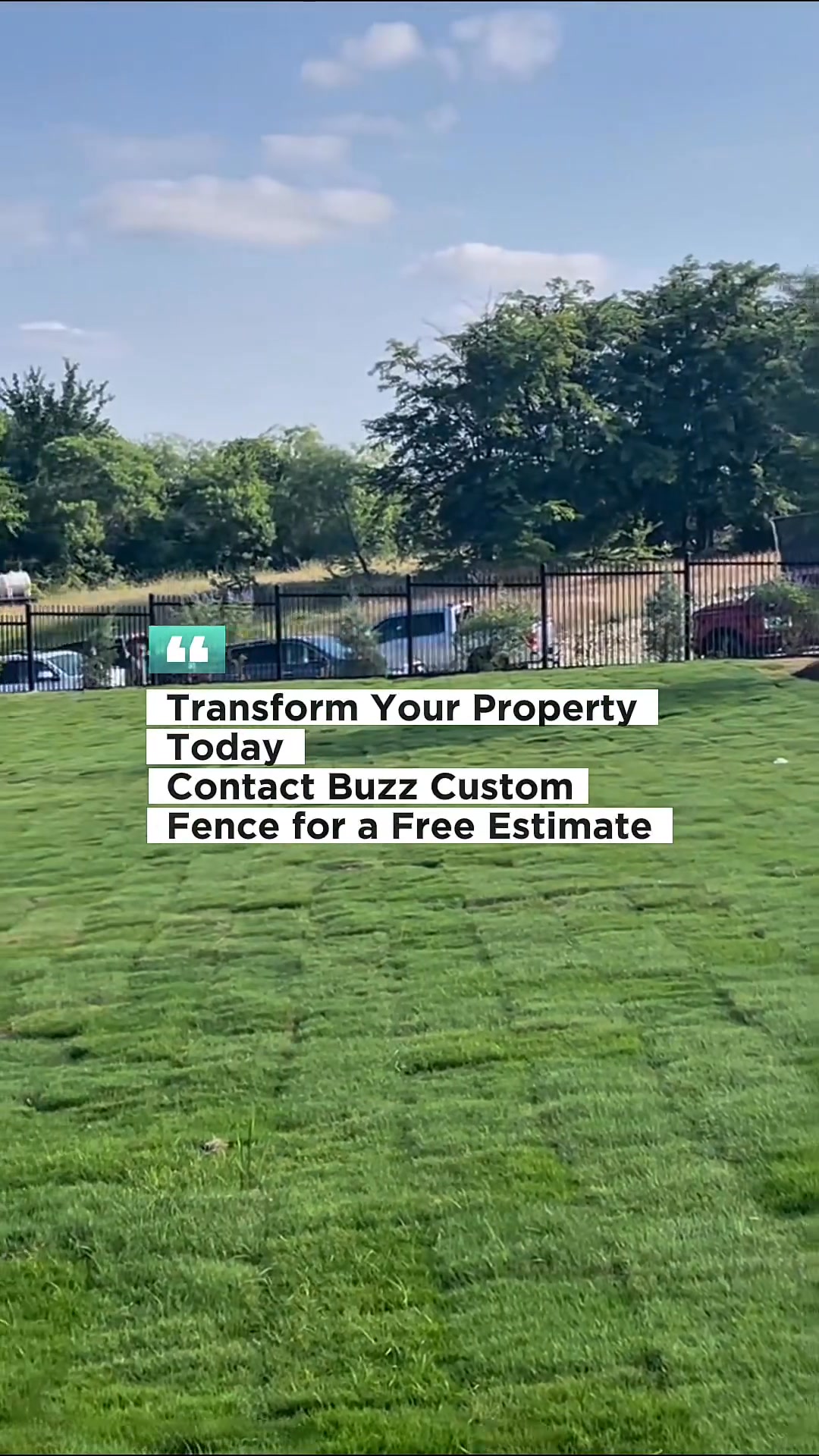 Fence of the Fort Worth Dream Home
