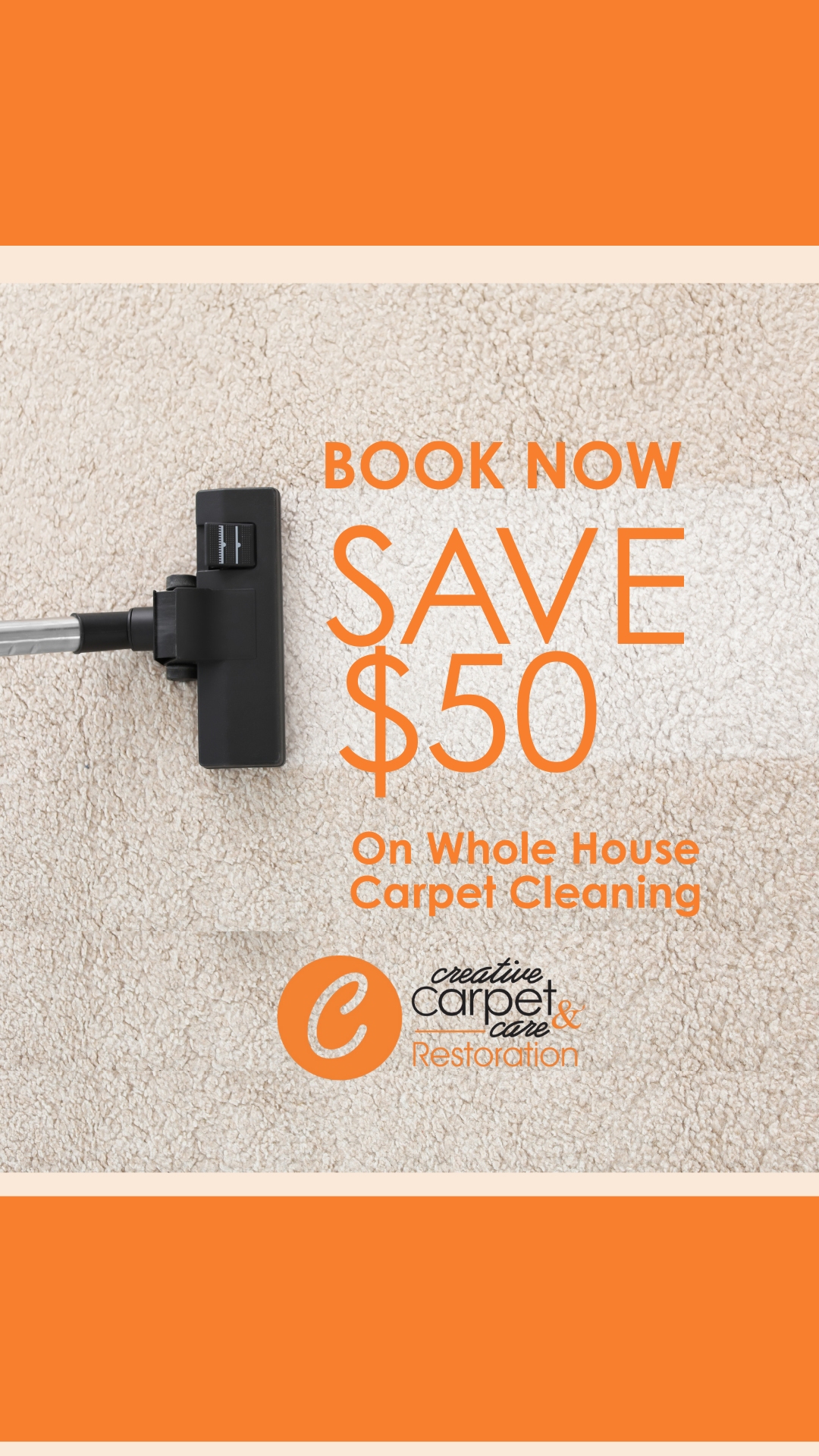 $50 Off Carpet or Duct Cleaning