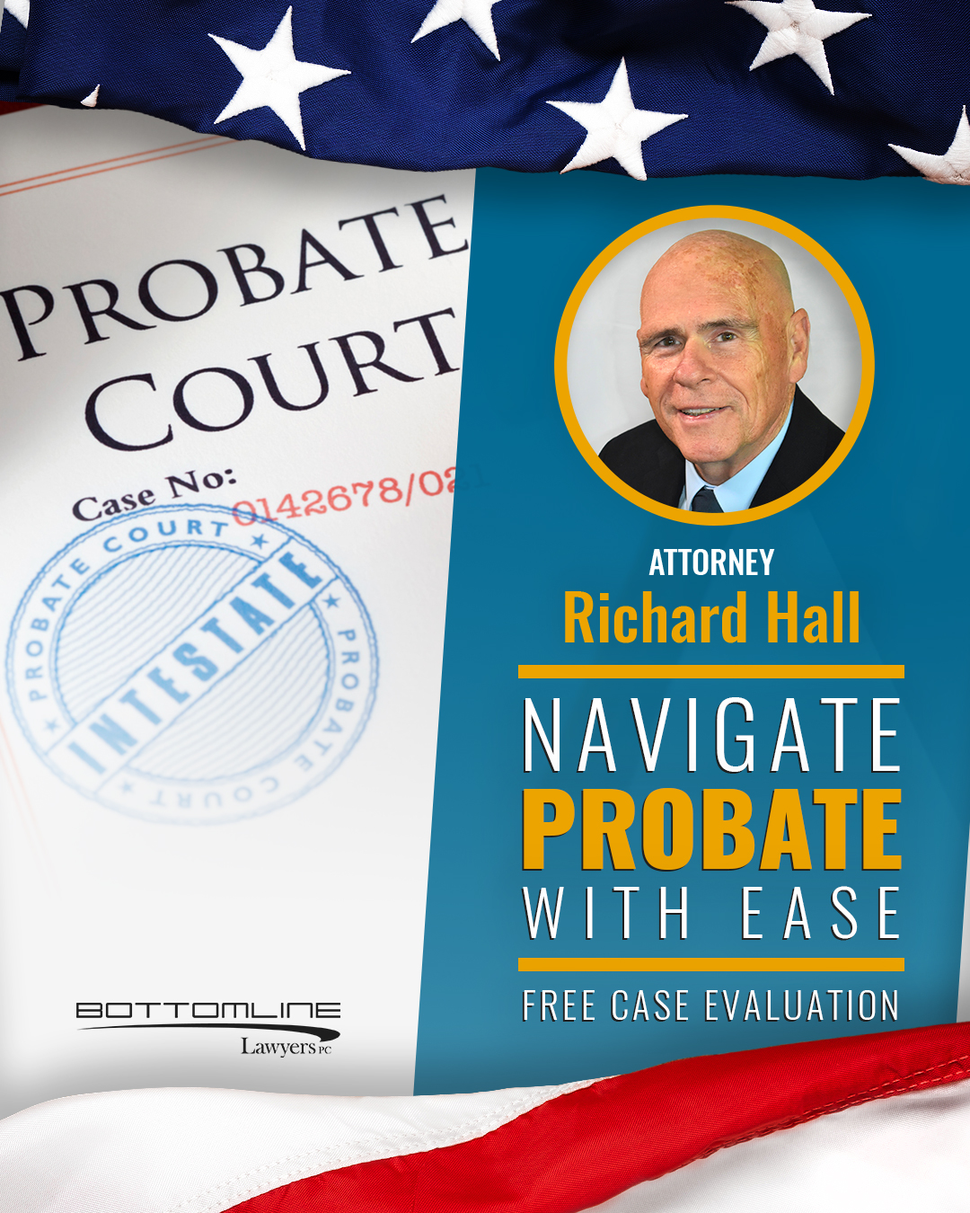 BottomLine Lawyers Estate Planning ad creative