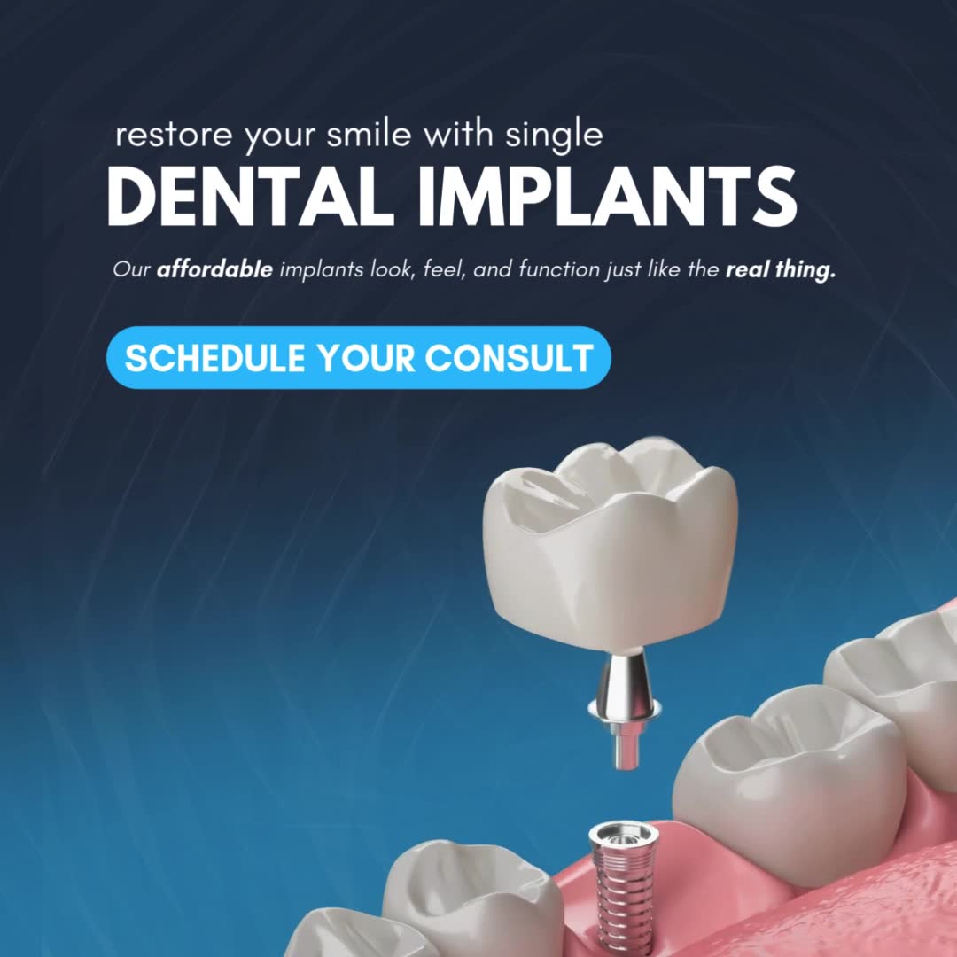 Eastman Craighead Periodontics Implant Dentist ad creative