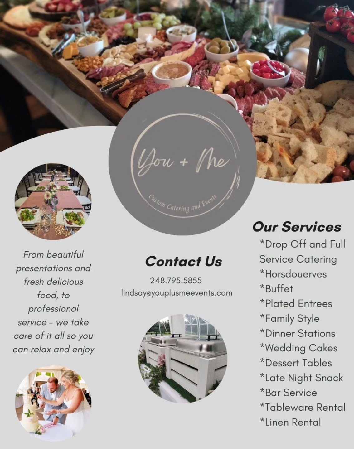 Event Catering | Sterling Heights | You + Me