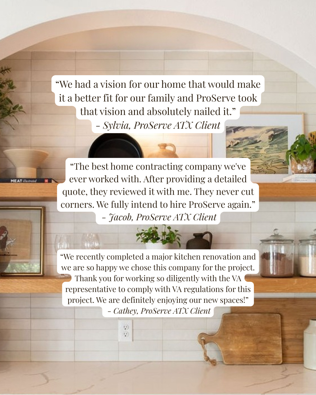 Your Trusted Remodeling Company | ProServe ATX