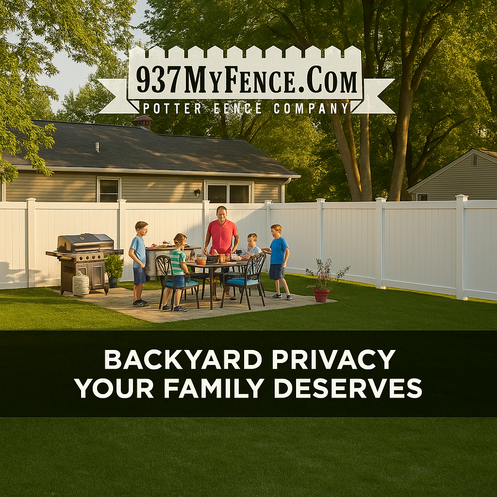 Potter Fence Company Fencing ad creative