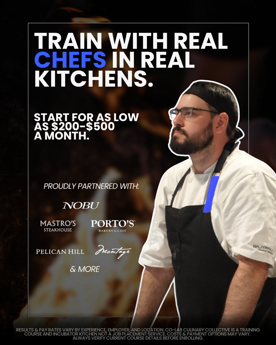 Co-Lab Incubator Kitchens Art Classes ad creative