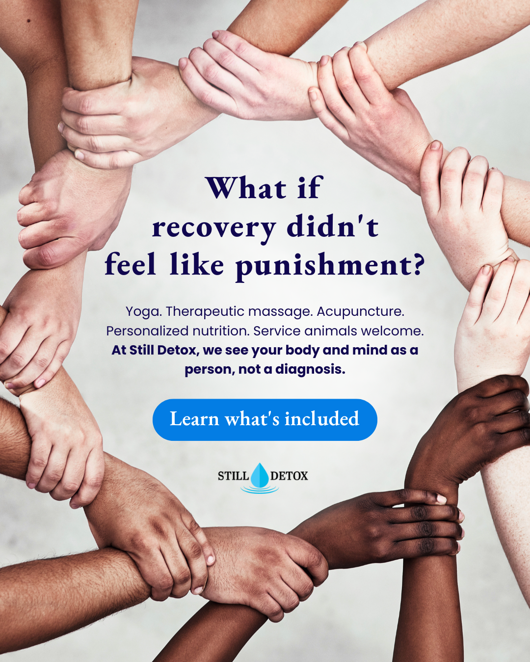 Still Detox Therapist & Counselor ad creative