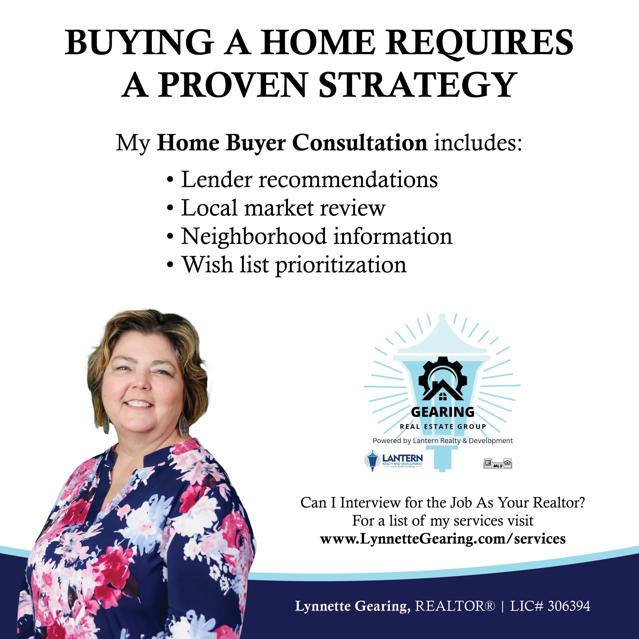 Lynnette Gearing - Gearing Real Estate Group Real Estate Agent ad creative