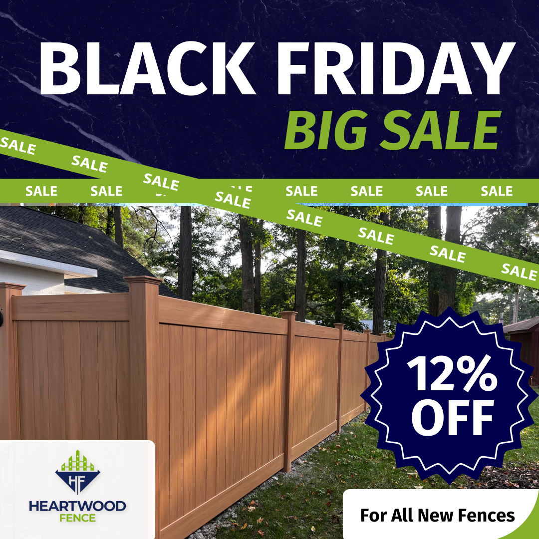 Winter Black Friday Fence Sale — 12% OFF