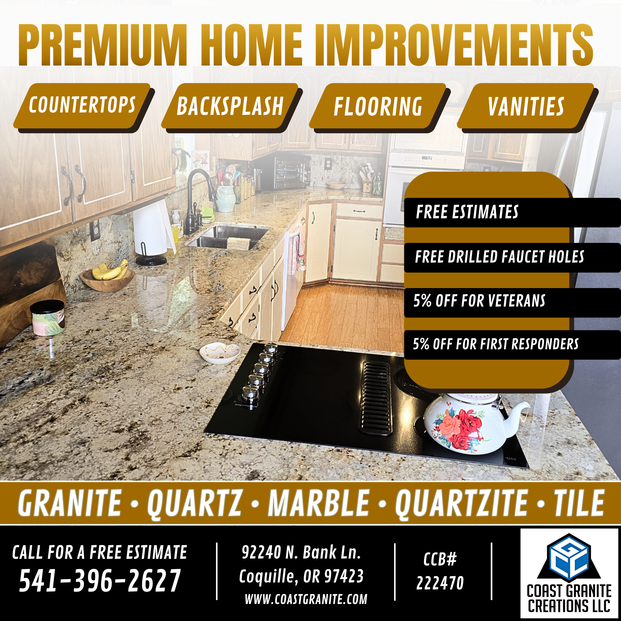 WE'RE HERE FOR ALL YOUR HOME IMPROVEMENT NEEDS