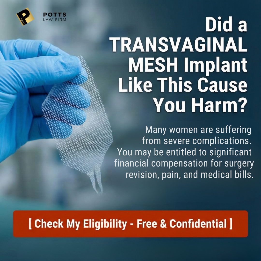 Derek Potts Law Personal Injury ad creative