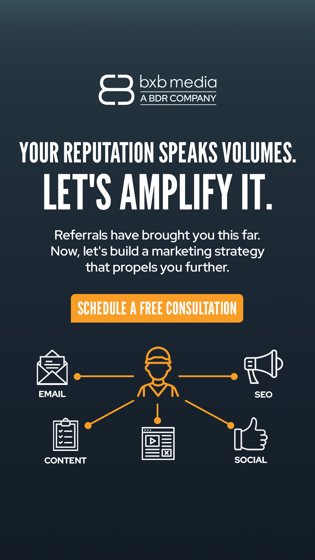 BDR - Business Development Resources Digital Marketing Agency ad creative