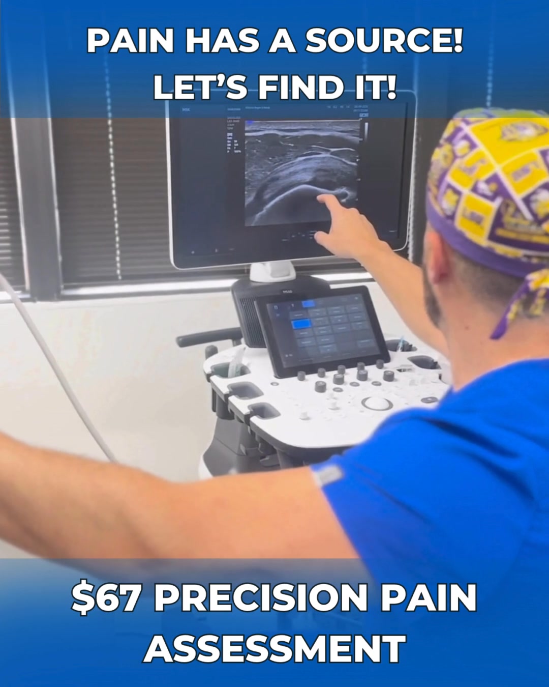 $67 Pain and Injury Diagnostic with Imaging