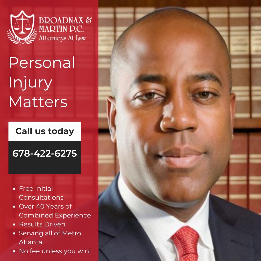 Broadnax & Martin, P.C. Personal Injury ad creative