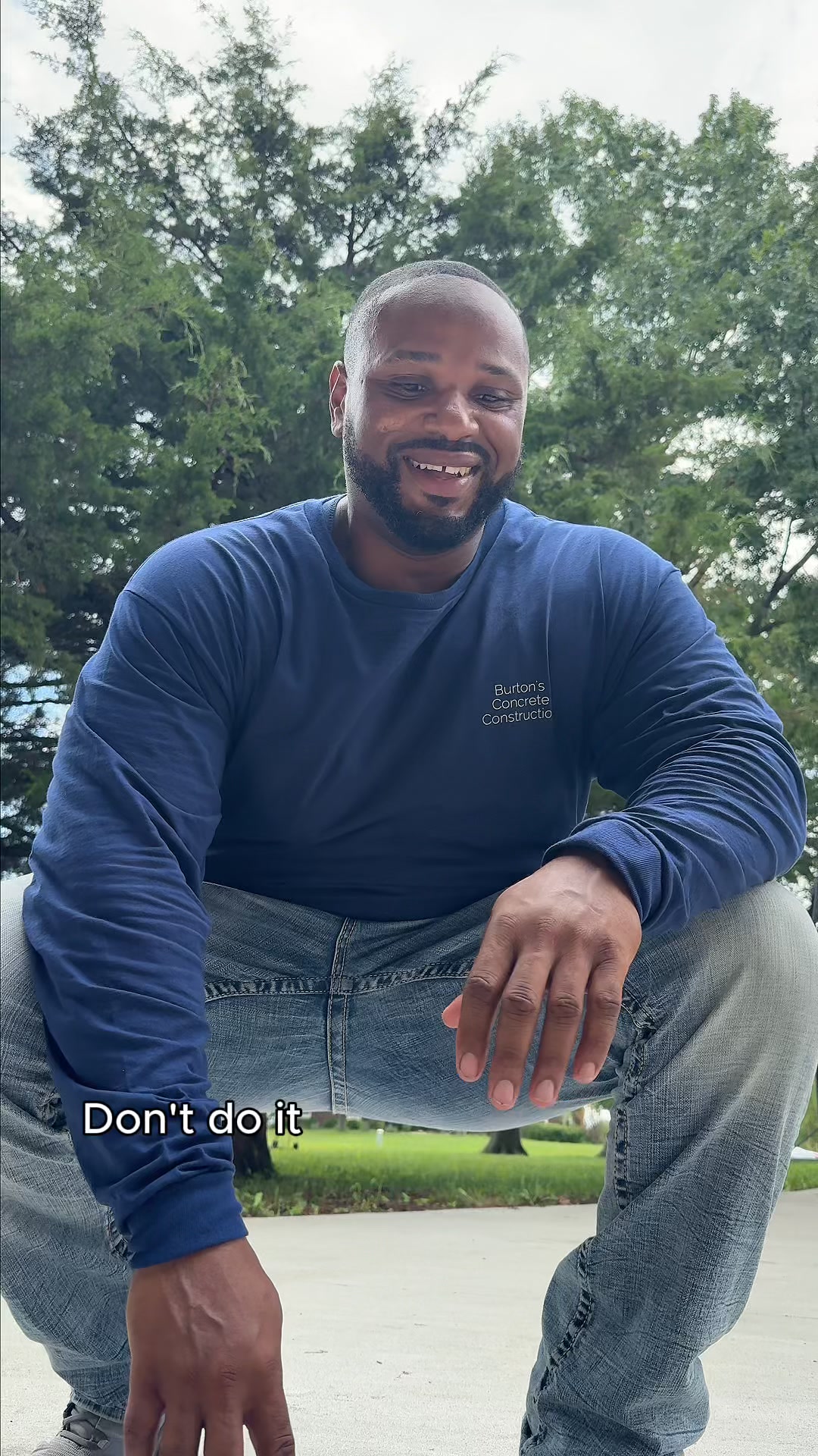 Burton's Concrete Construction Concrete & Paving ad creative