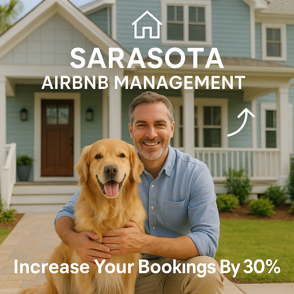 Short Term Rental Network Property Management ad creative