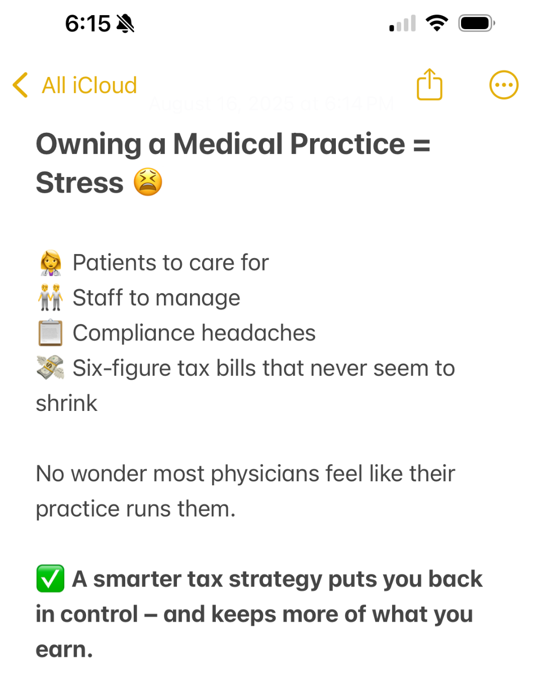 Carla Brown, EA - Accounting & Tax Solutions for Physicians Accountant ad creative