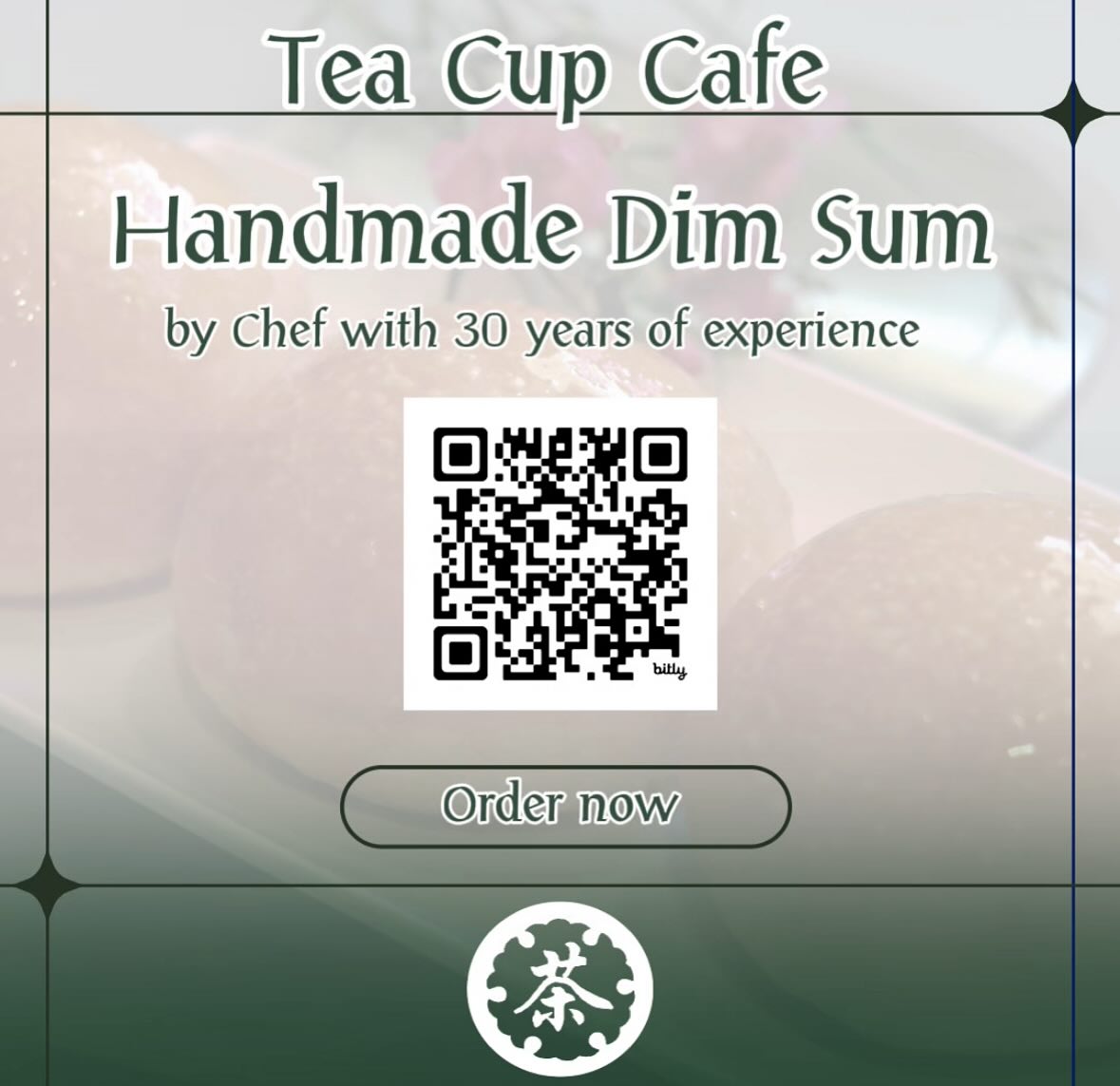 Tea Cup Cafe Restaurant ad creative