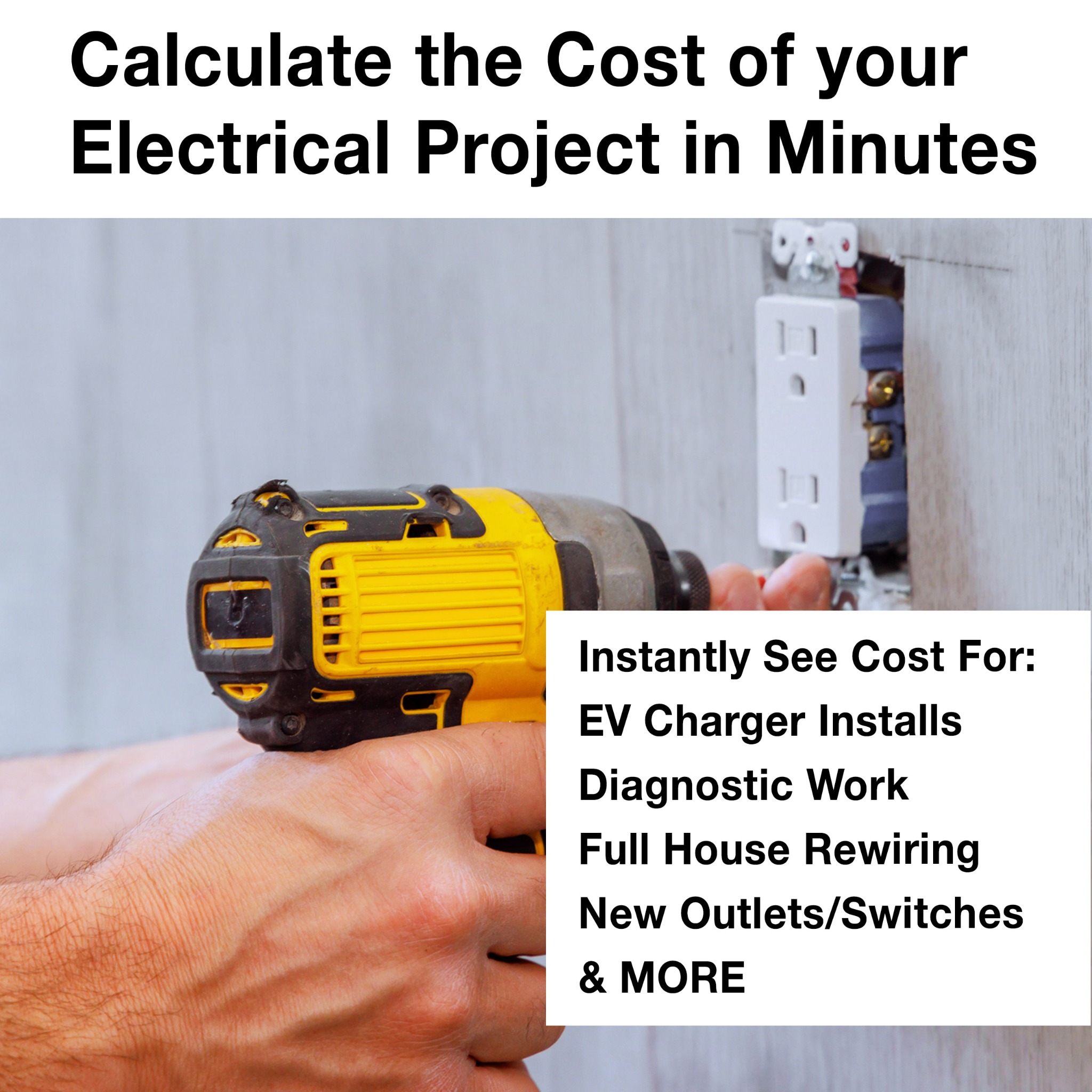 3 Minutes to Get a Real Electrical Quote