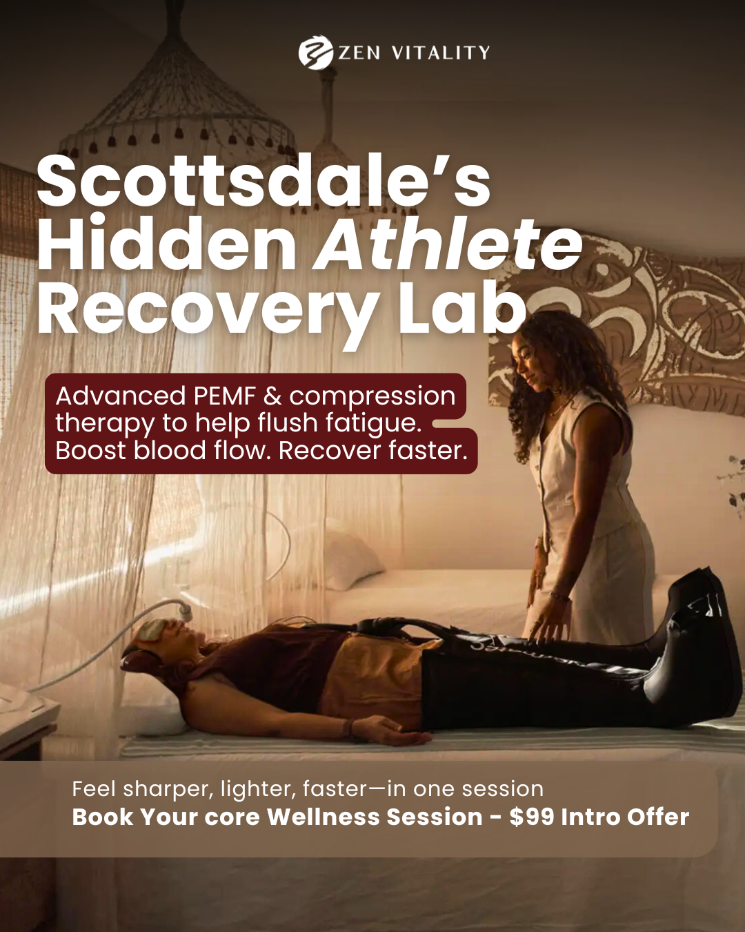 Zen Vitality Wellness & Longevity Center Wellness Center ad creative