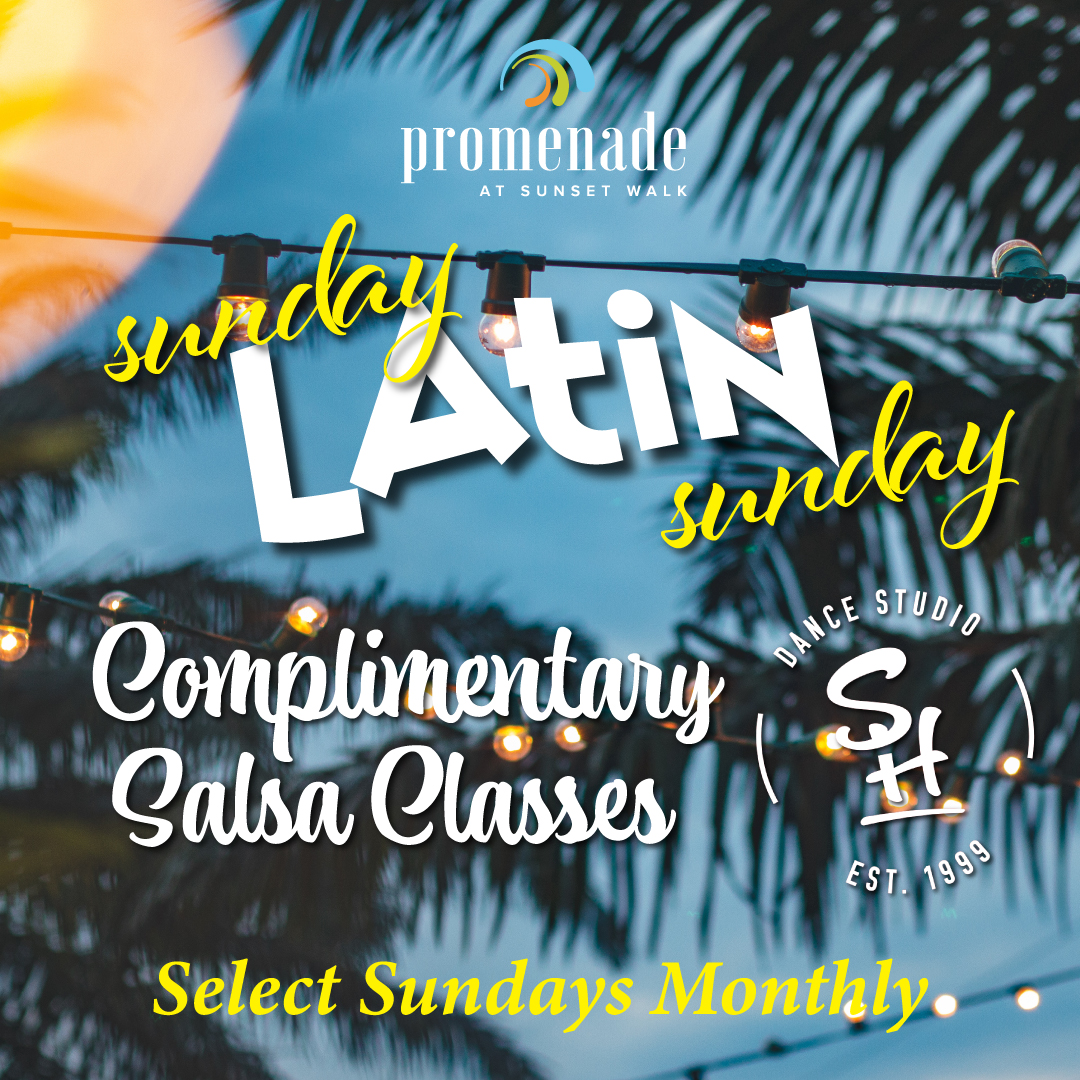 Promenade at Sunset Walk Dance Studio ad creative