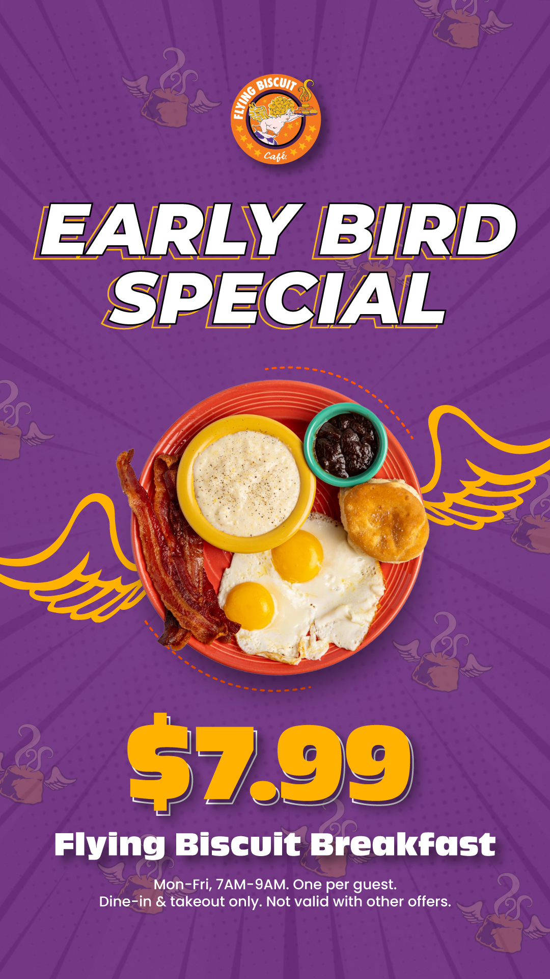 Flying Biscuit Cafe - Spartanburg Restaurant ad creative