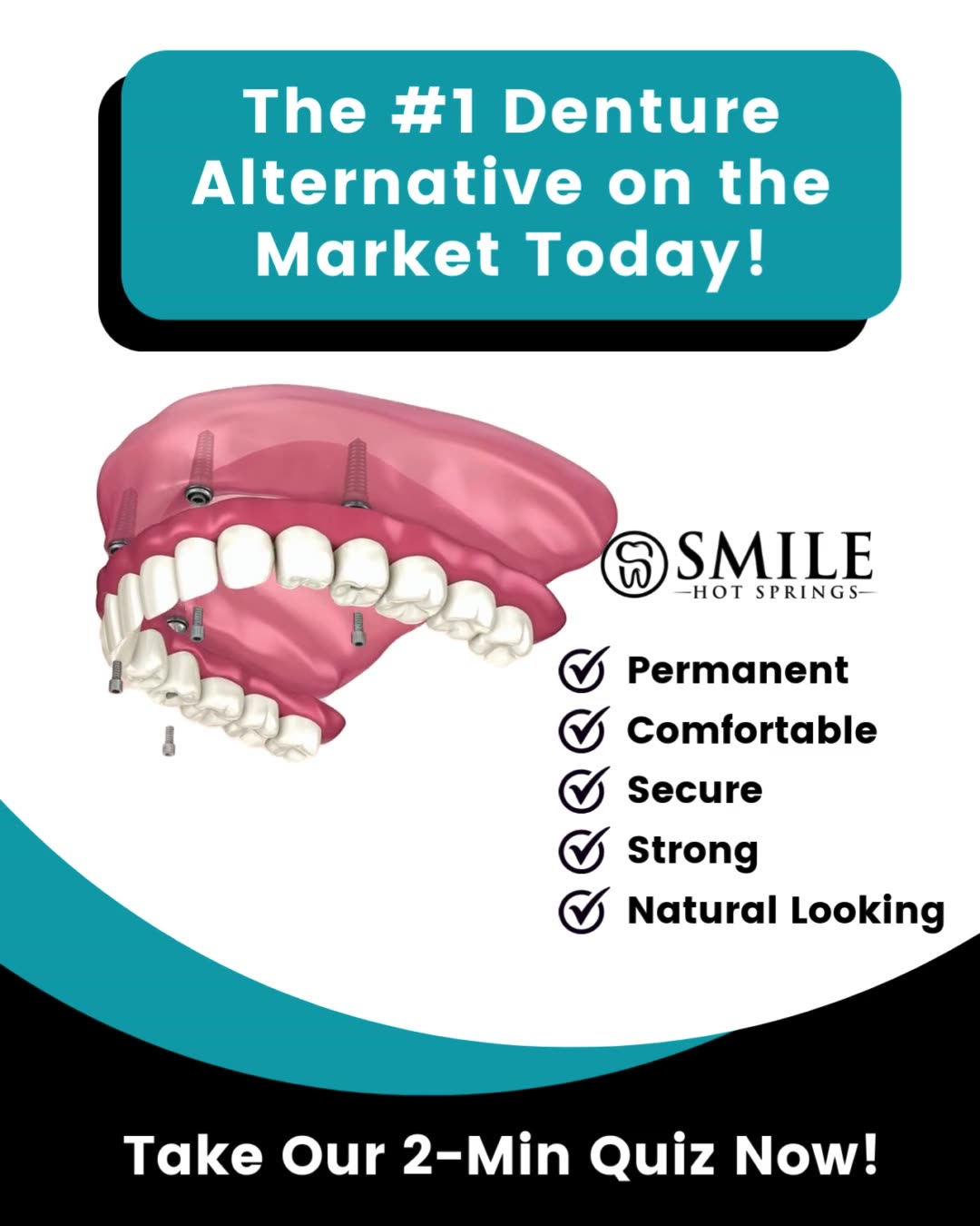 Smile Hot Springs Implant Dentist ad creative