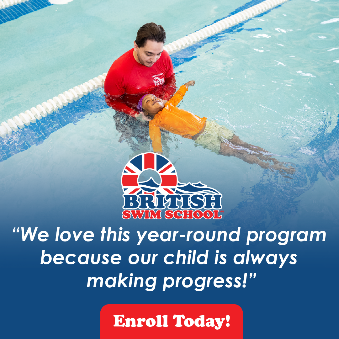 British Swim School of The Woodlands Sports Lessons ad creative