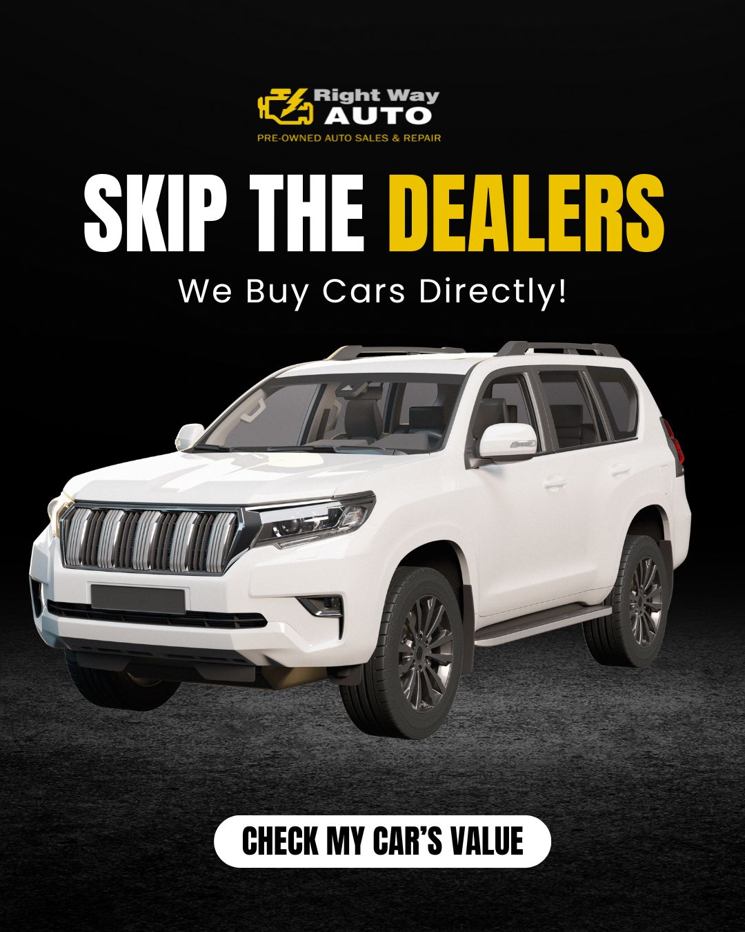 Right Way Auto Sales Auto Dealer ad creative