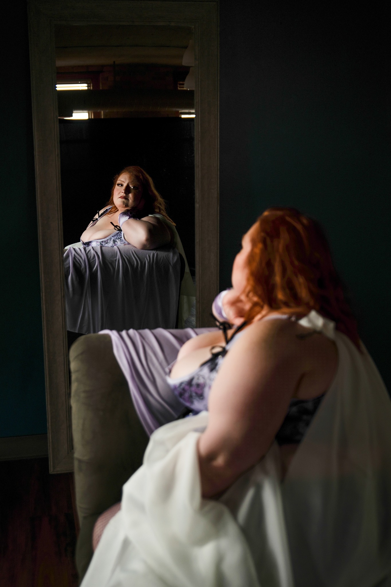 Sacred Dawn Boudoir Studios Photographer ad creative