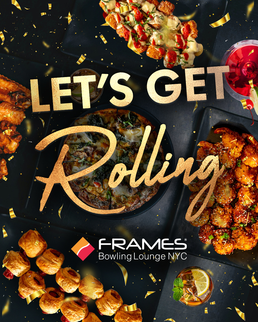 Frames New York Event Venue ad creative