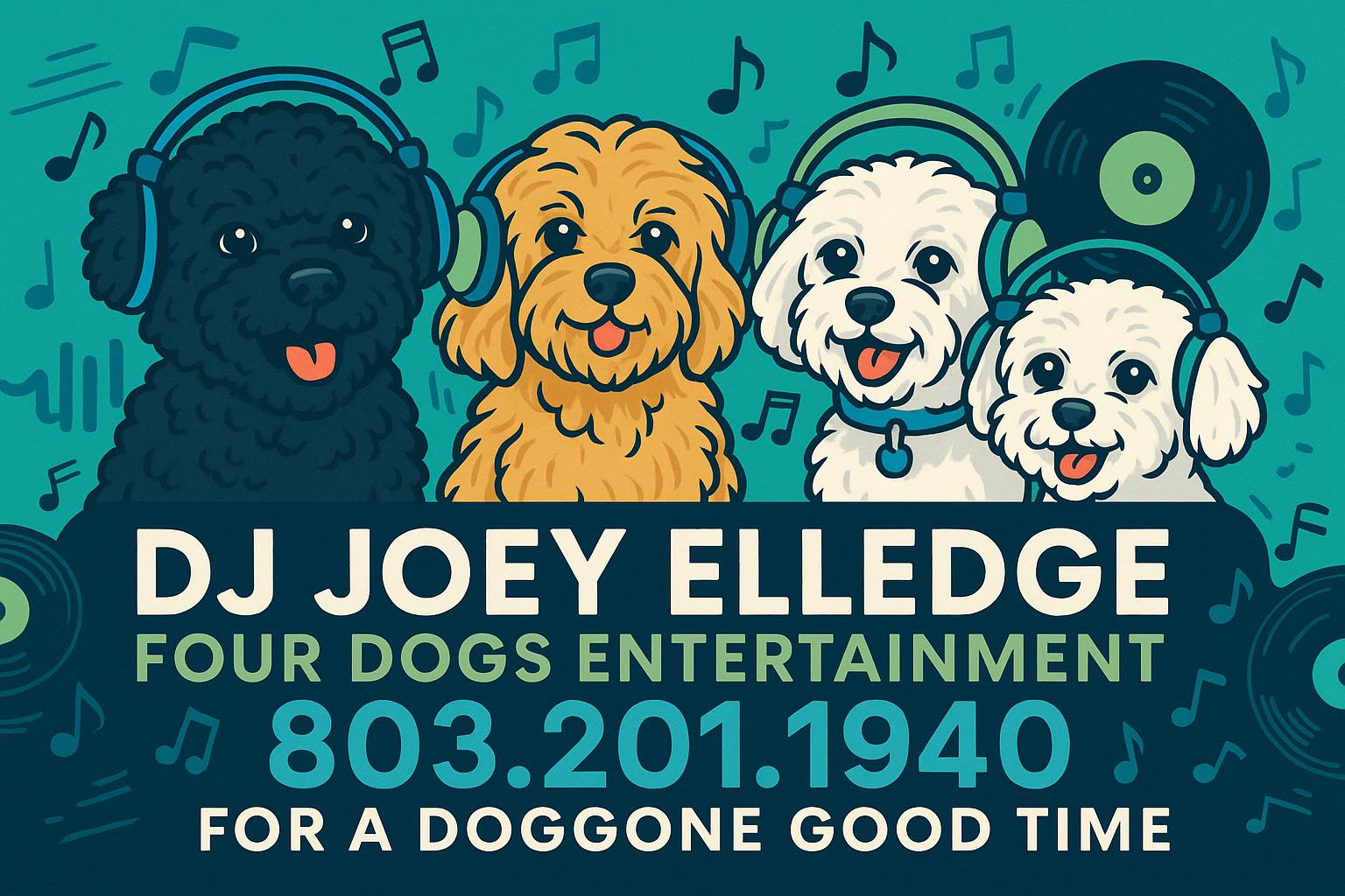 DJ Joey Elledge DJ Service ad creative