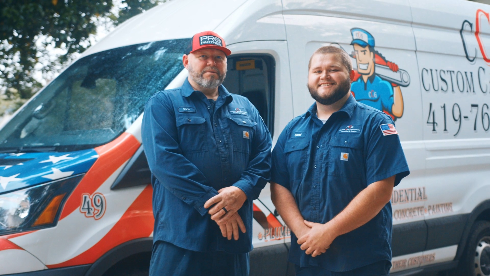 Custom Care Group General Contractor ad creative