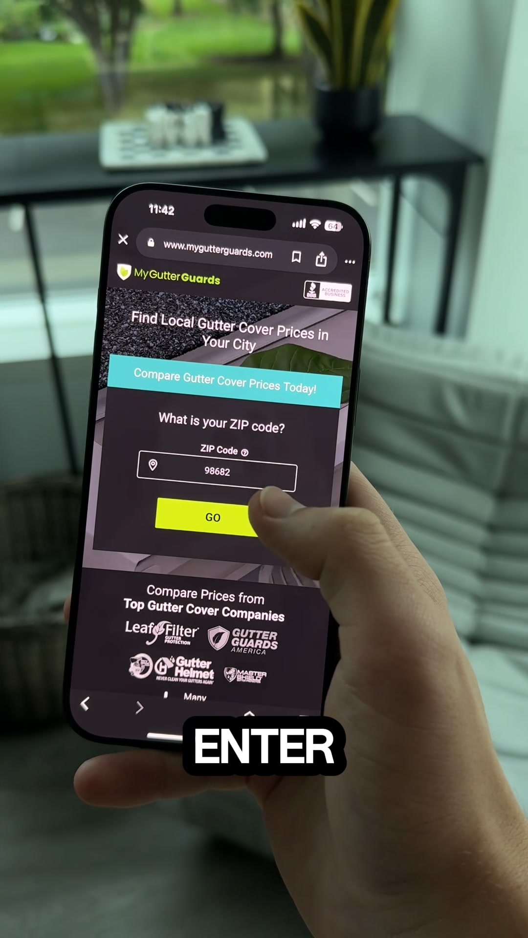 FundGo Gutter Service ad creative