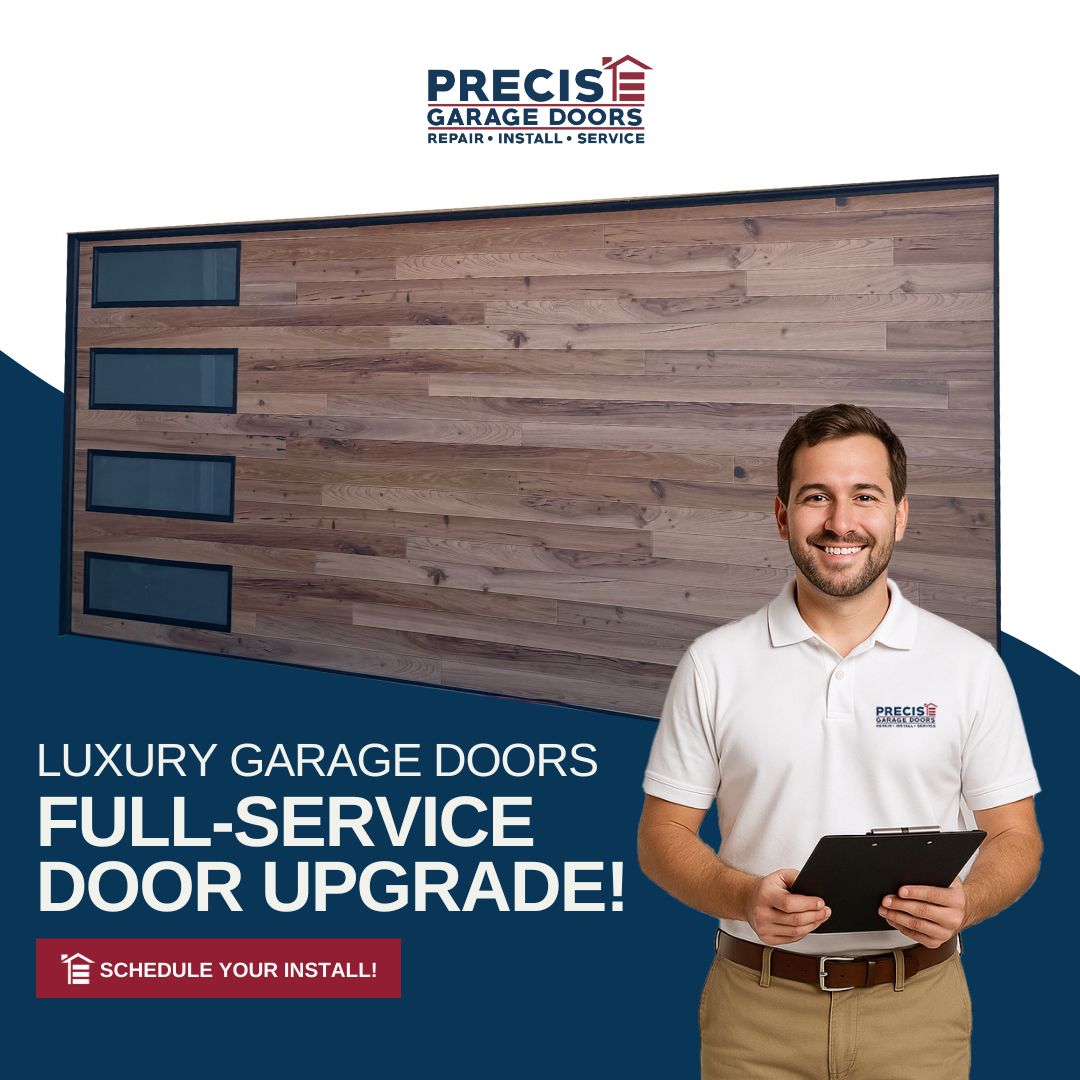 Precise Garage Doors Services Garage Door ad creative