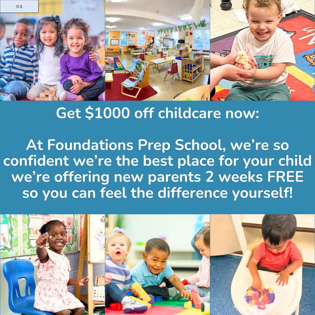 Foundations Prep School Preschool ad creative