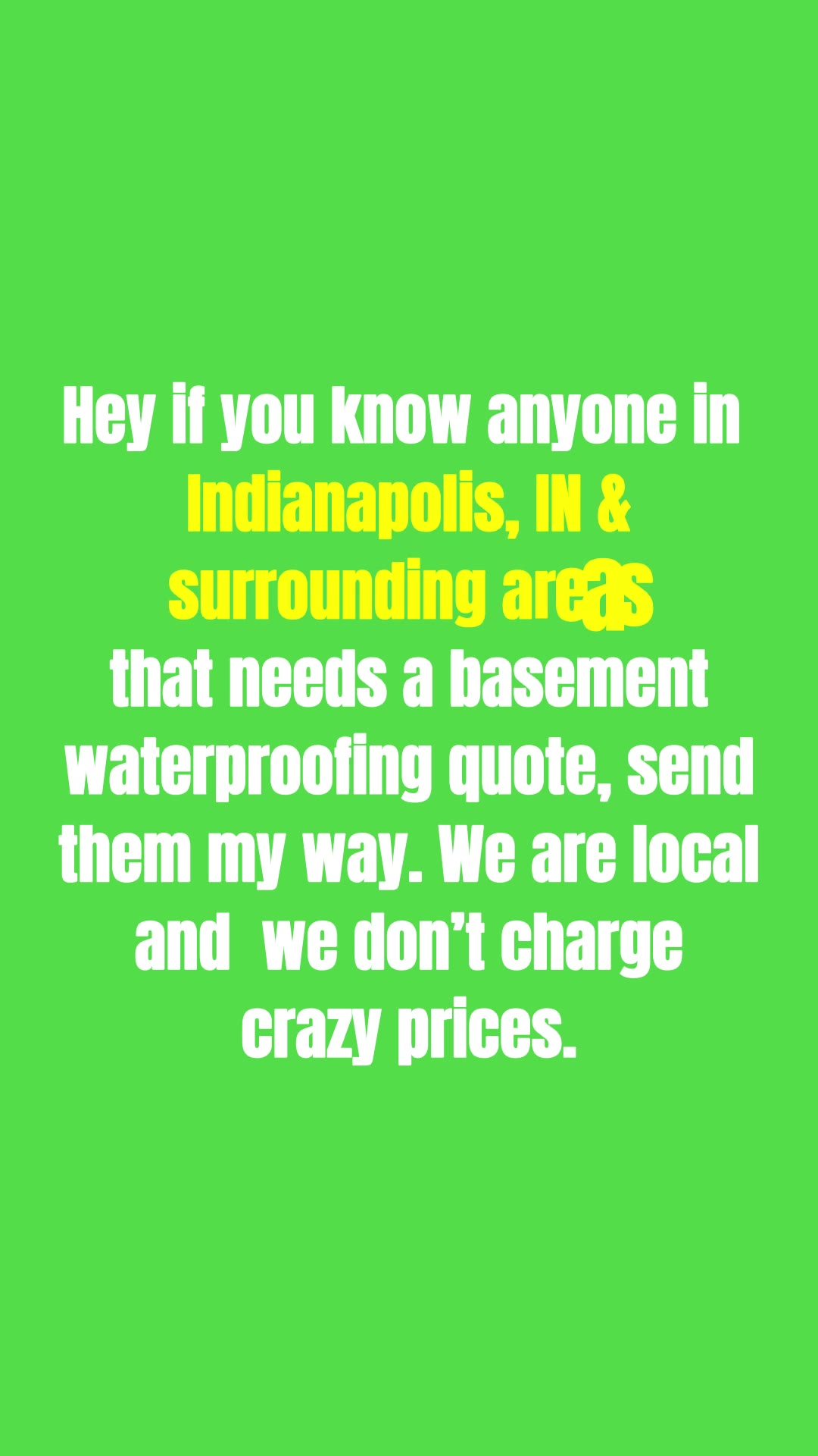 No Pushy Sales - Just Honest Waterproofing Assessment