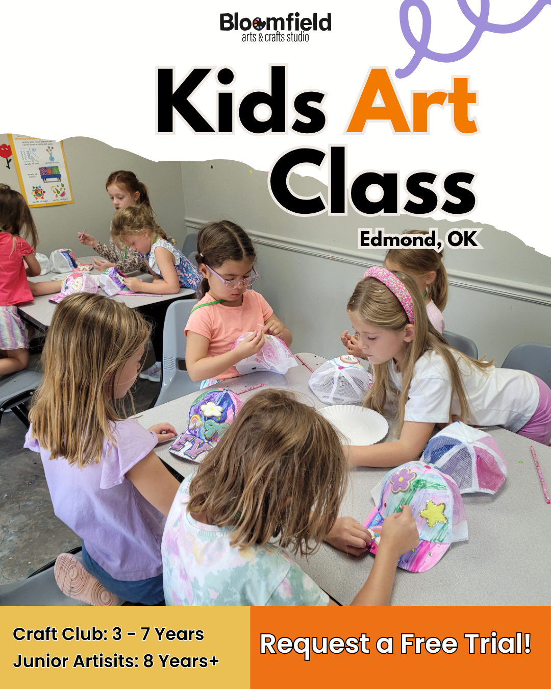 Bloomfield Arts & Crafts Studio Event Venue ad creative