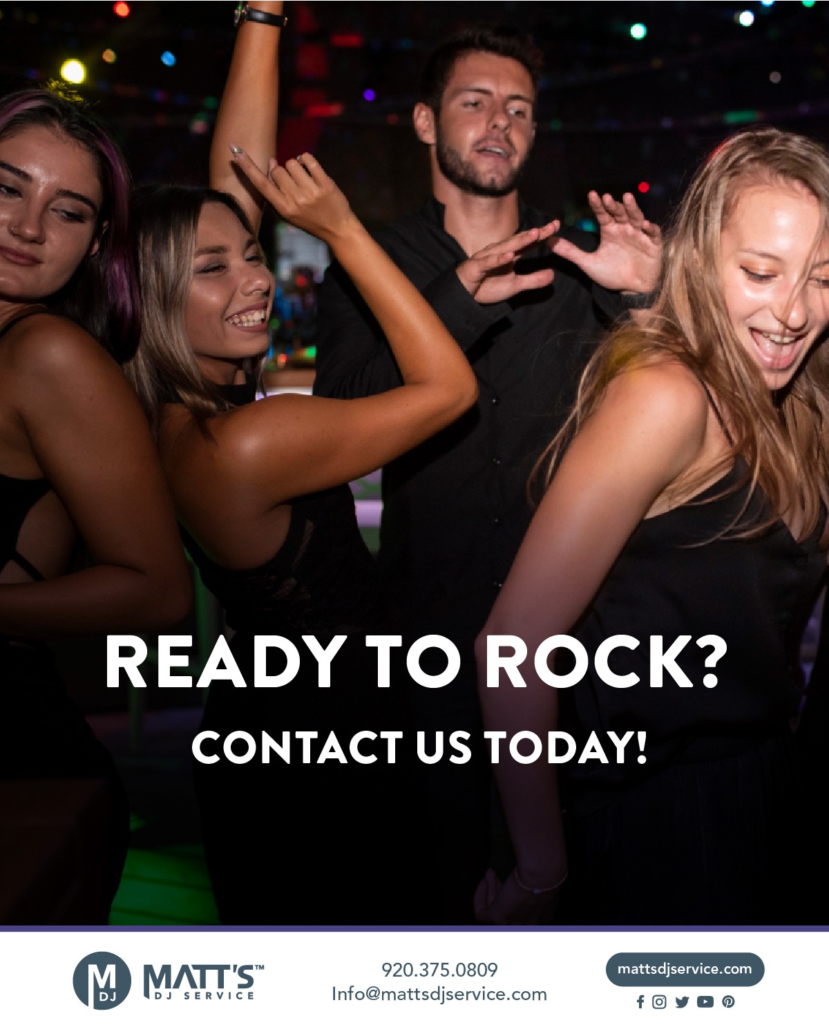 Matt's DJ Service DJ Service ad creative