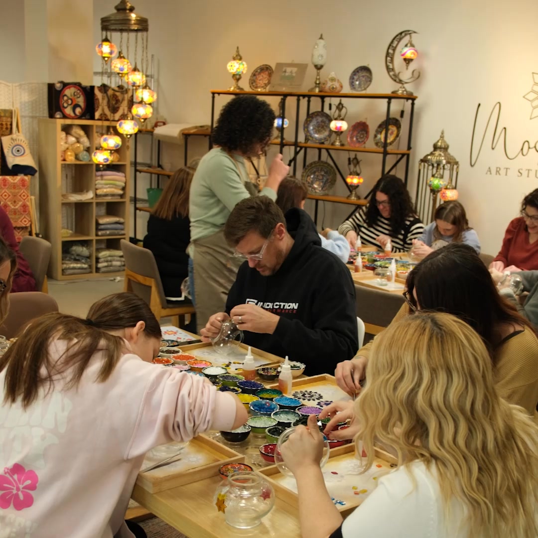 🔥 Make Your Own Mosaic Lamp!