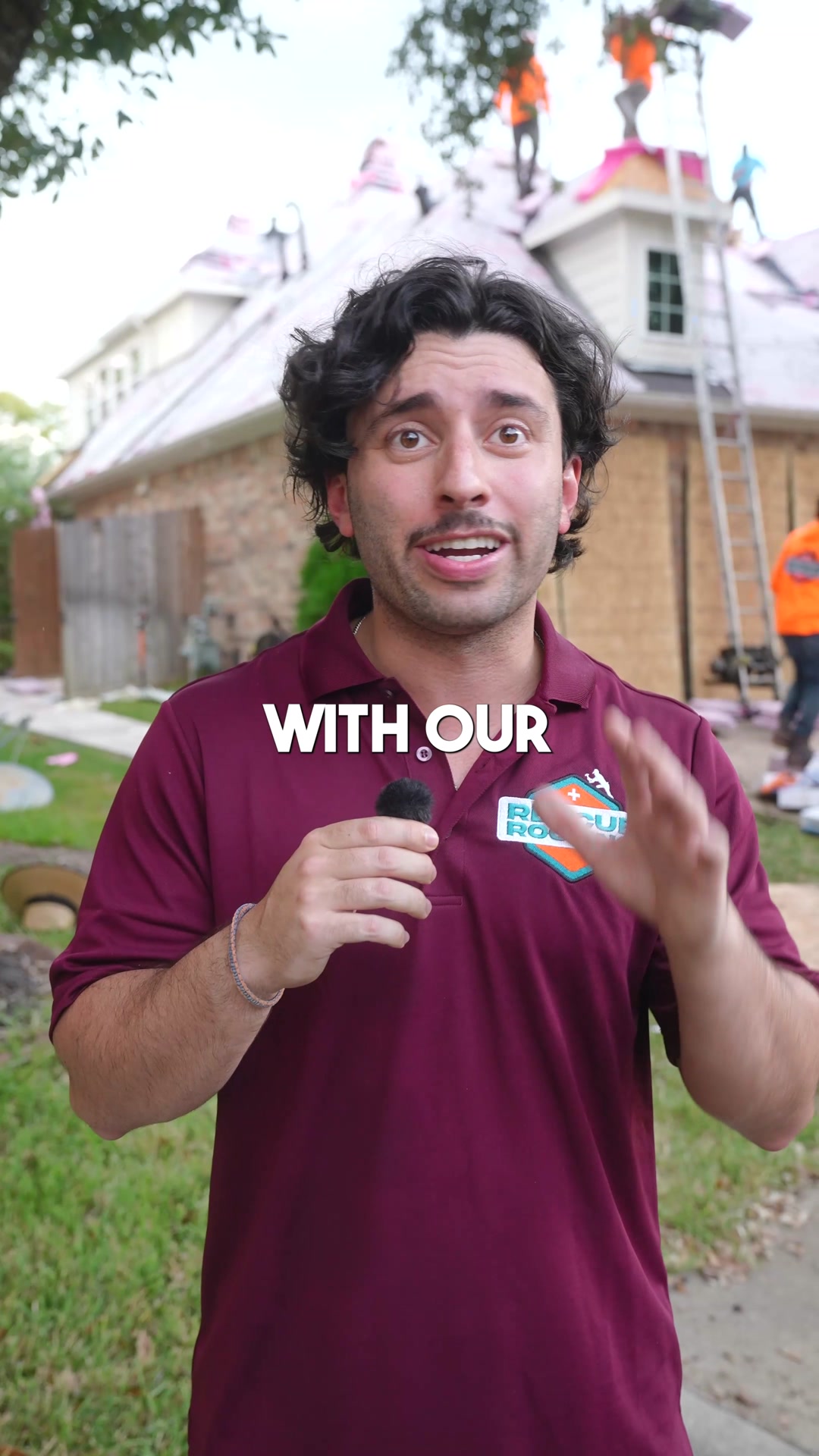 Rescue Roofing Houston Roofing ad creative