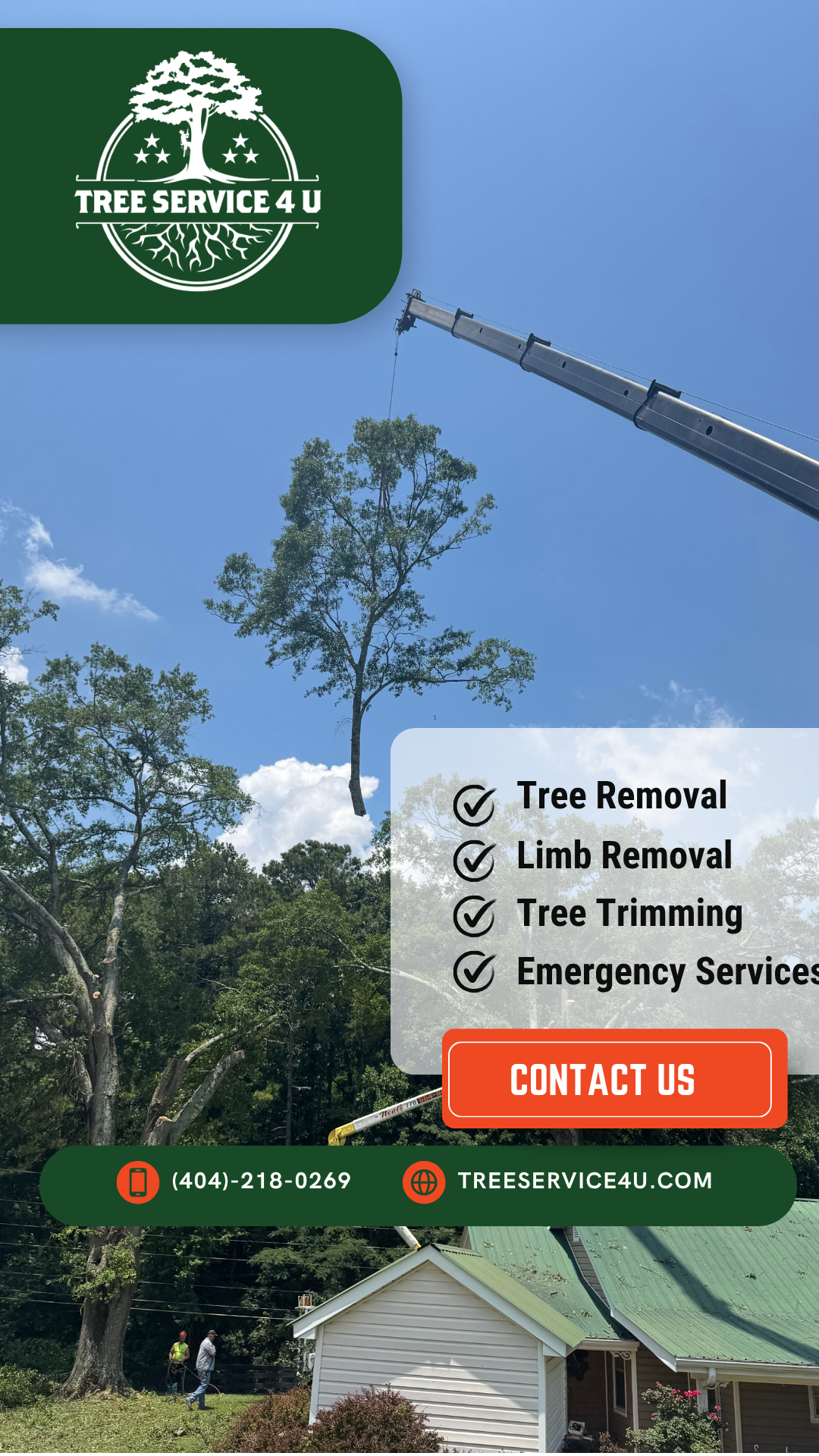 Remove Dangerous Trees - Fast & Safe