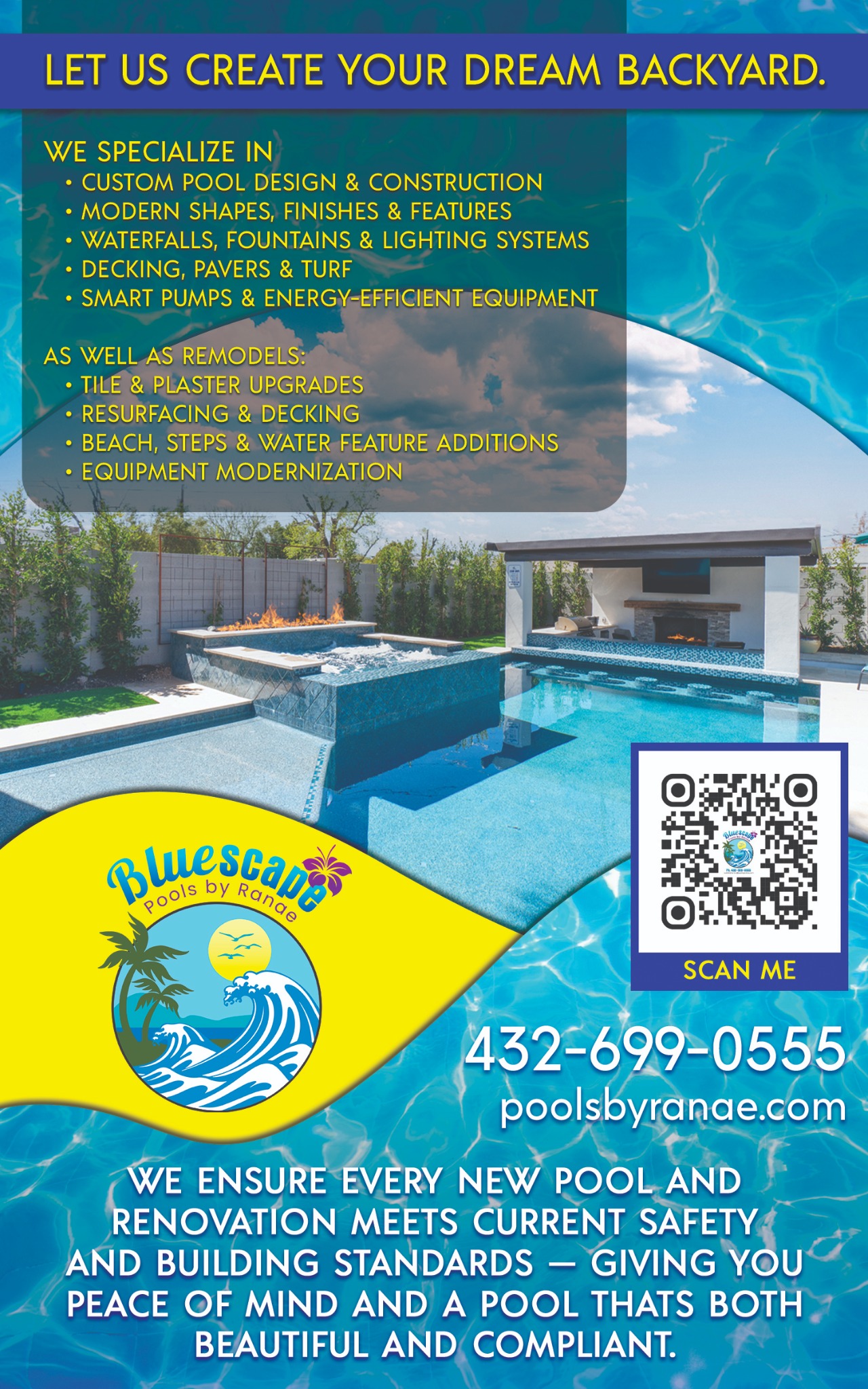 New Pool Builds & Renovations—Licensed, Insured, and Built to Code