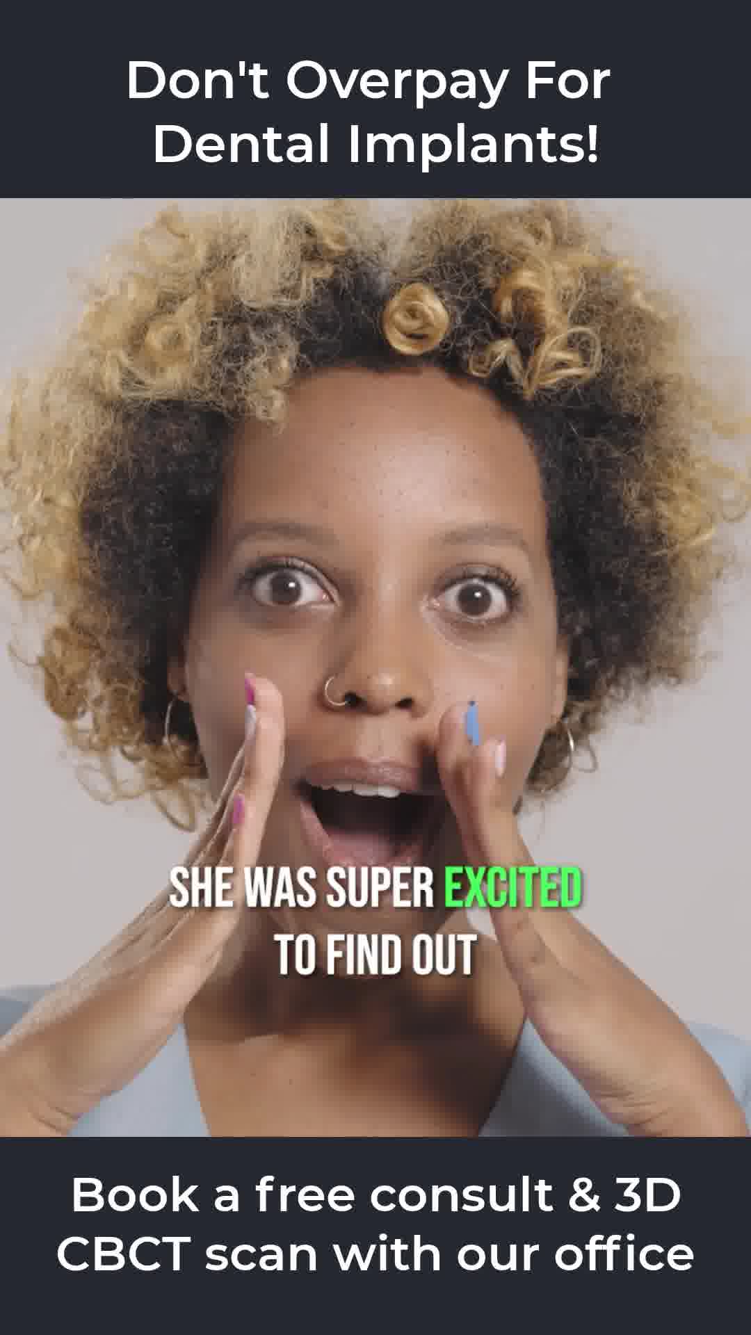 Elite Dental Cosmetics Implant Dentist ad creative