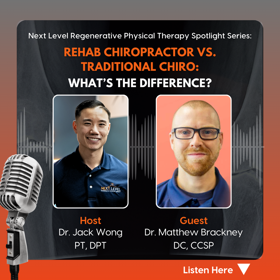🎙️Spotlight: Rehab vs. Traditional Chiropractic