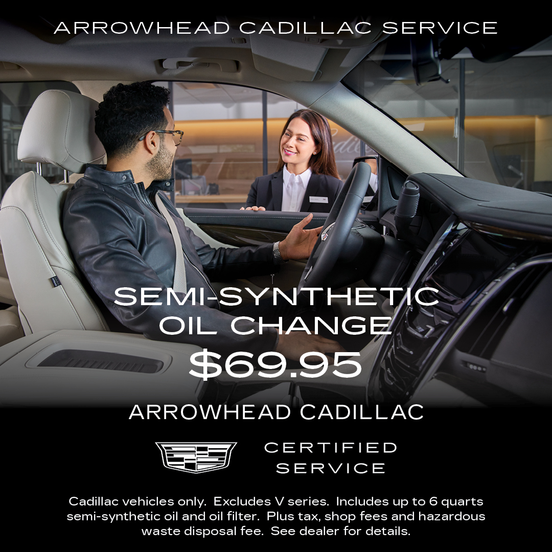 Arrowhead Cadillac Auto Dealer ad creative