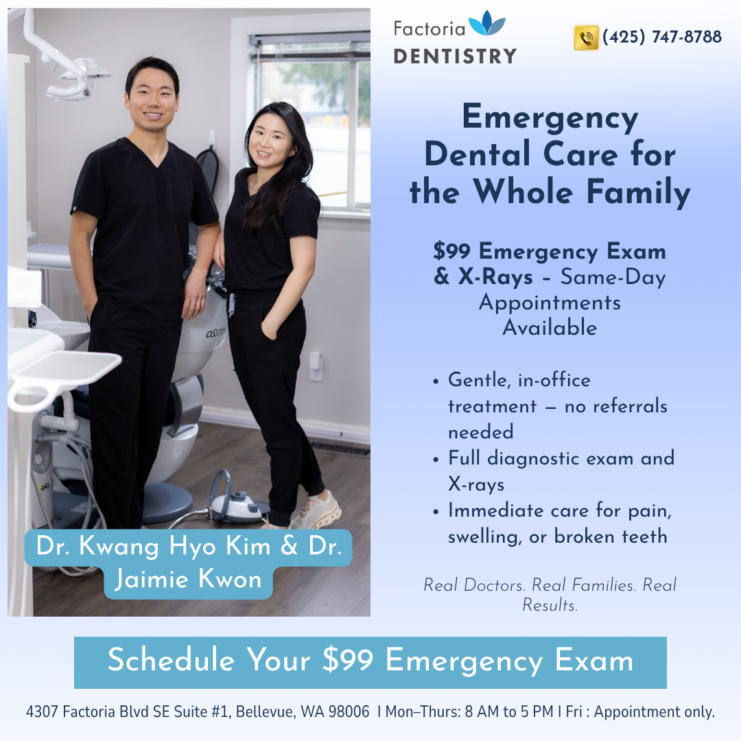 Factoria Dentistry General Dentist ad creative