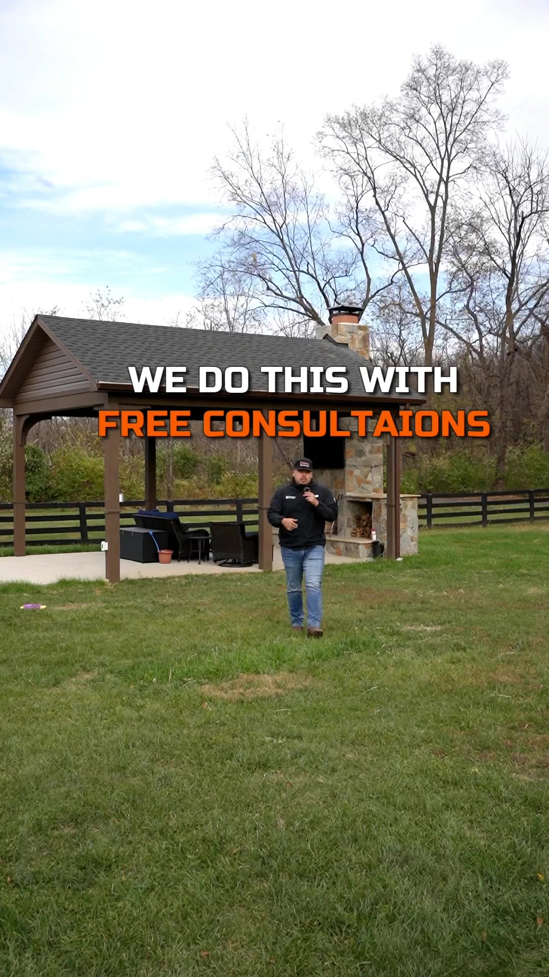 Potros Construction LLC Landscaping ad creative