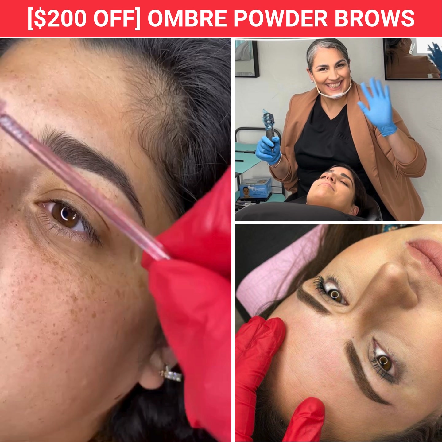 [$200 OFF] Semi-permanent Brow Makeup!