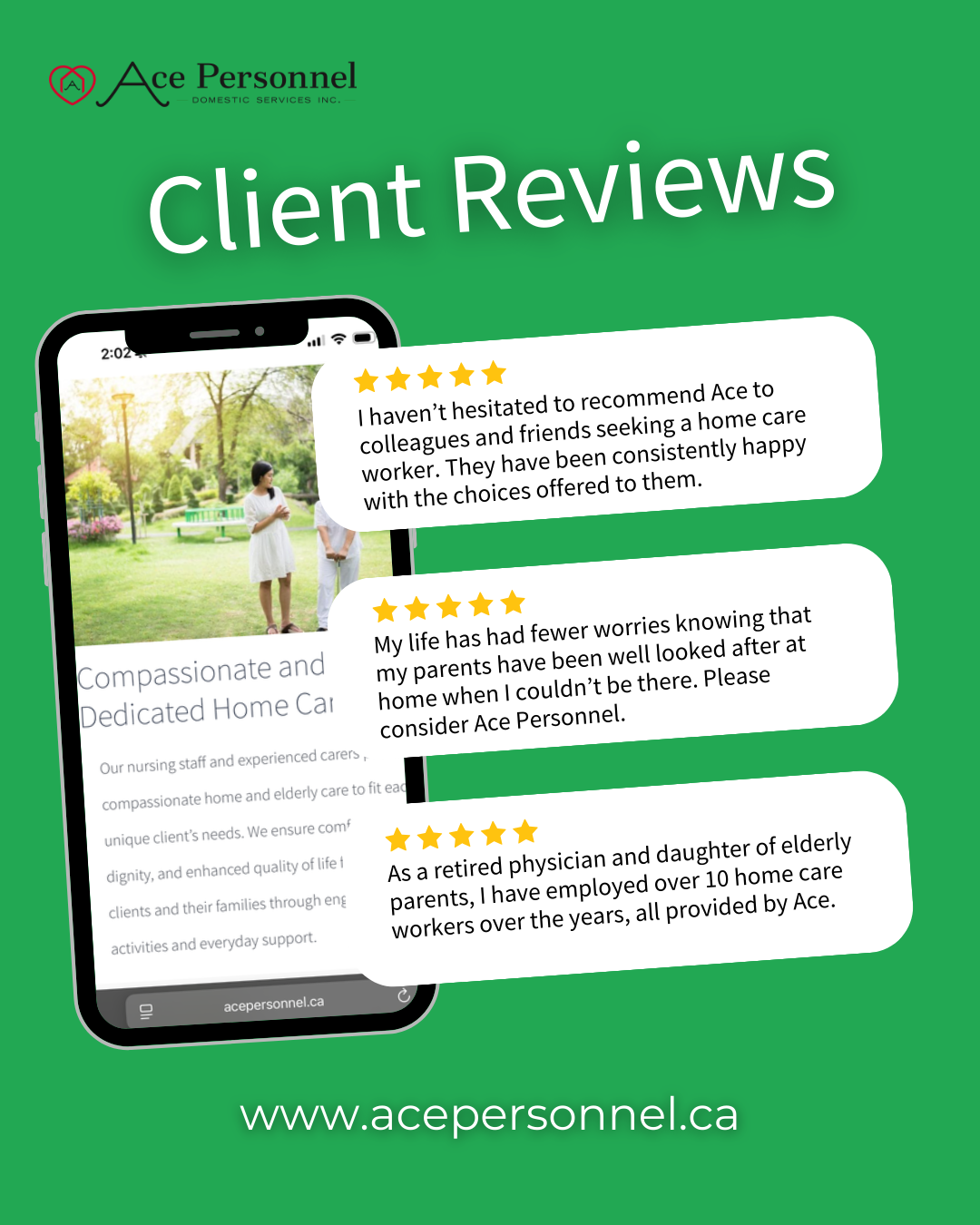 Ace Personnel Daycare ad creative