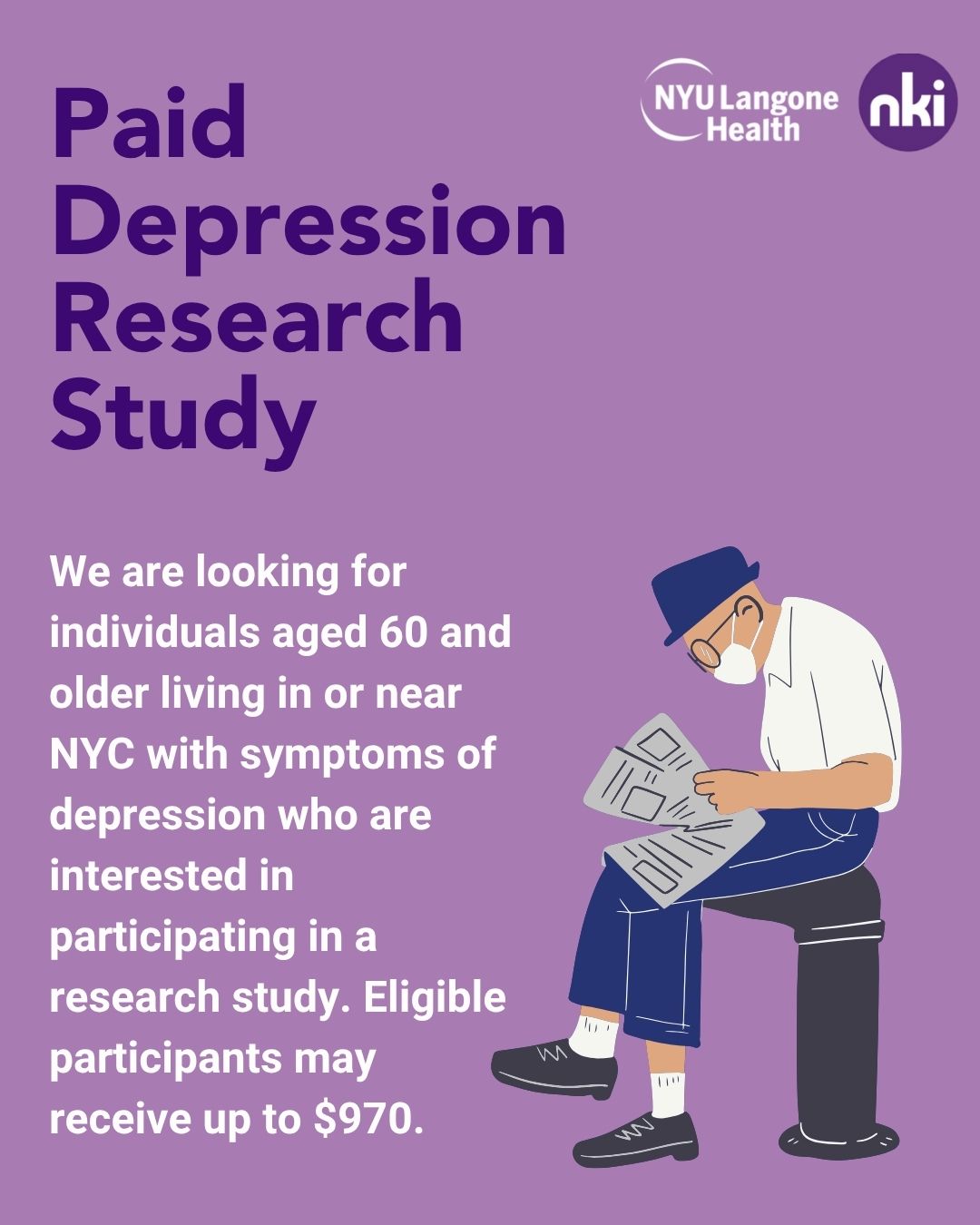 Paid NKI Study in 📍NY